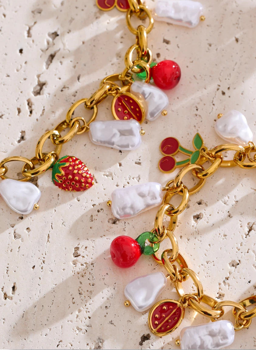 Sweet & Hot Drops Necklace