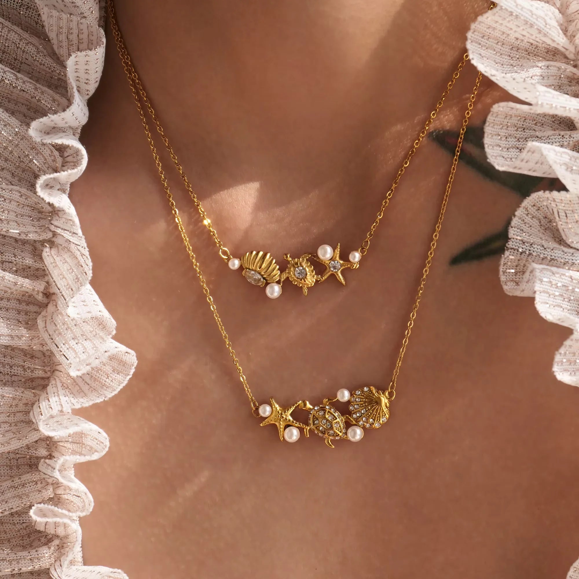 Atlantic Whisper Necklaces