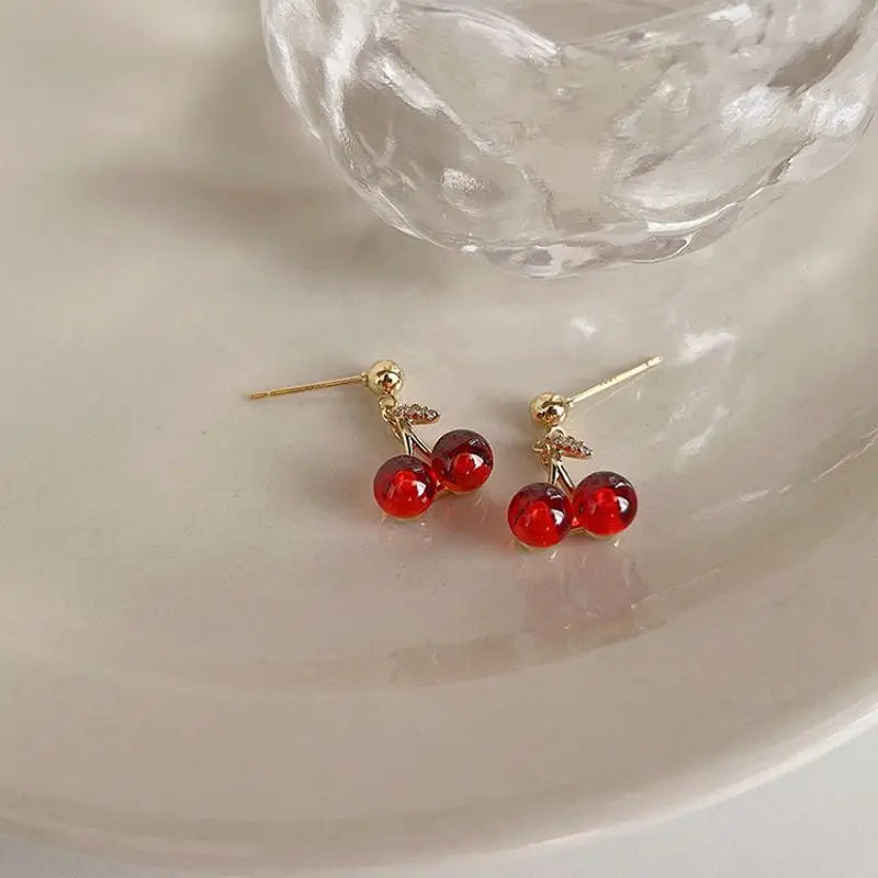 ''Ginjinha'' Necklace & Earings Set