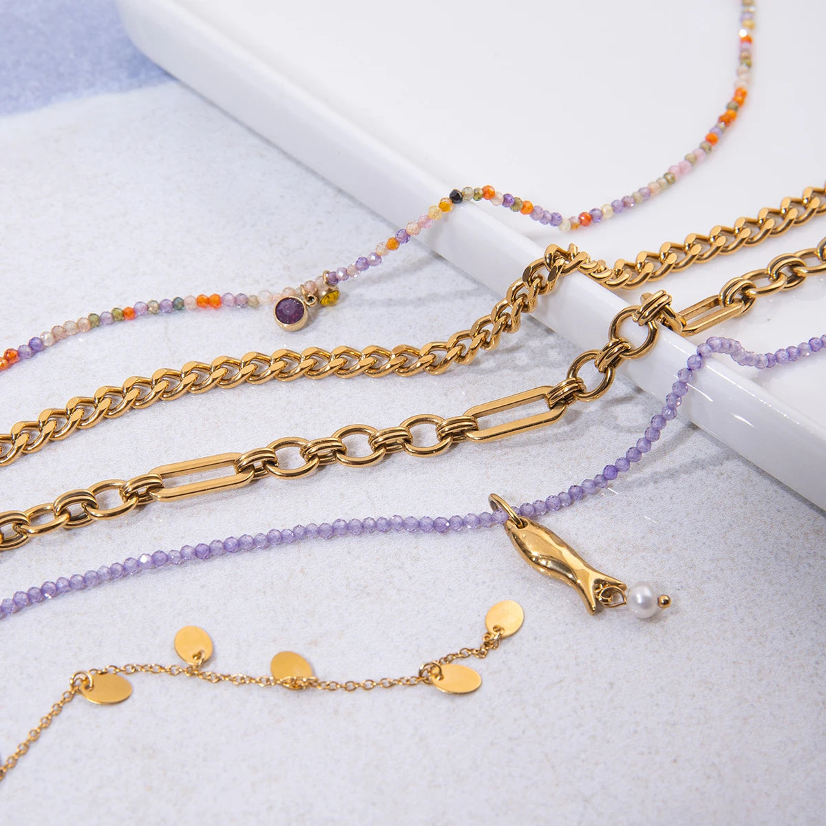 Salty Hair Necklace