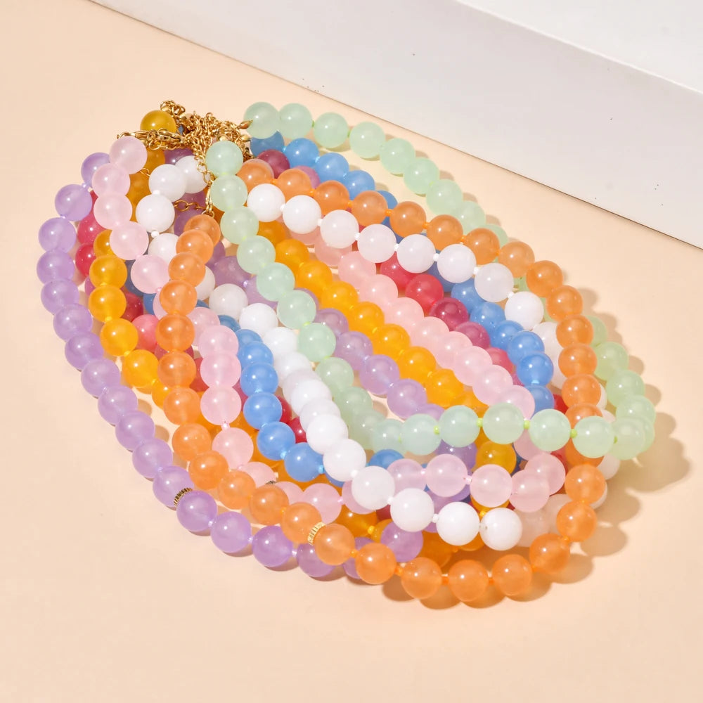 "Ilhas das Cores" Beaded Necklace