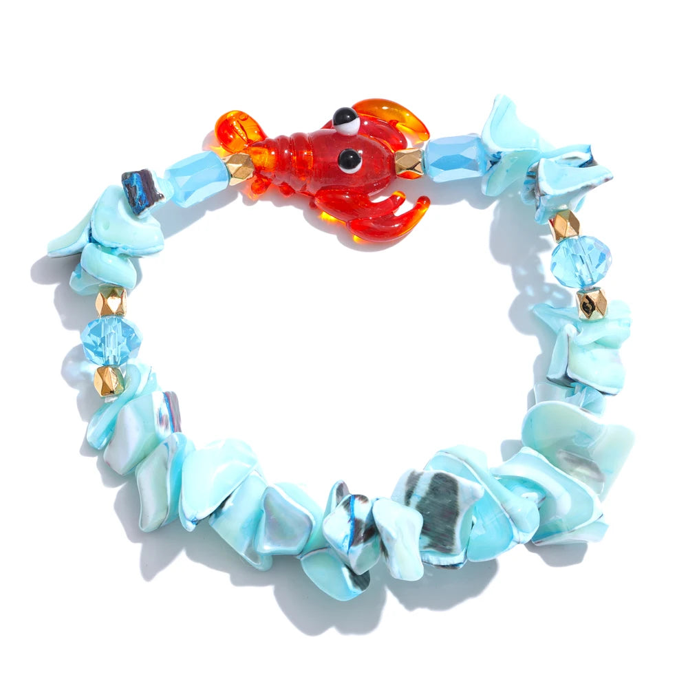 "Lagostim" Necklace & Bracelet