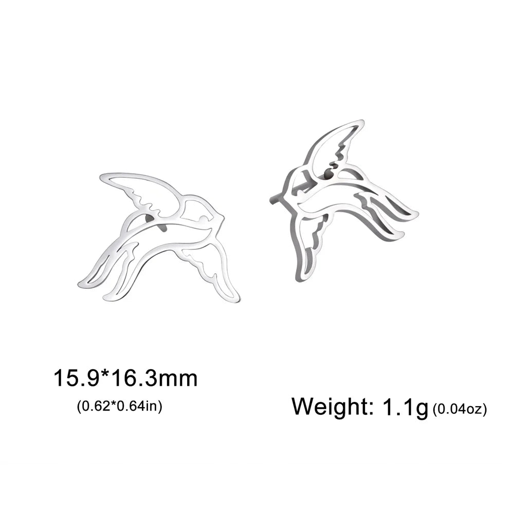 Swallow Small Stud Earring