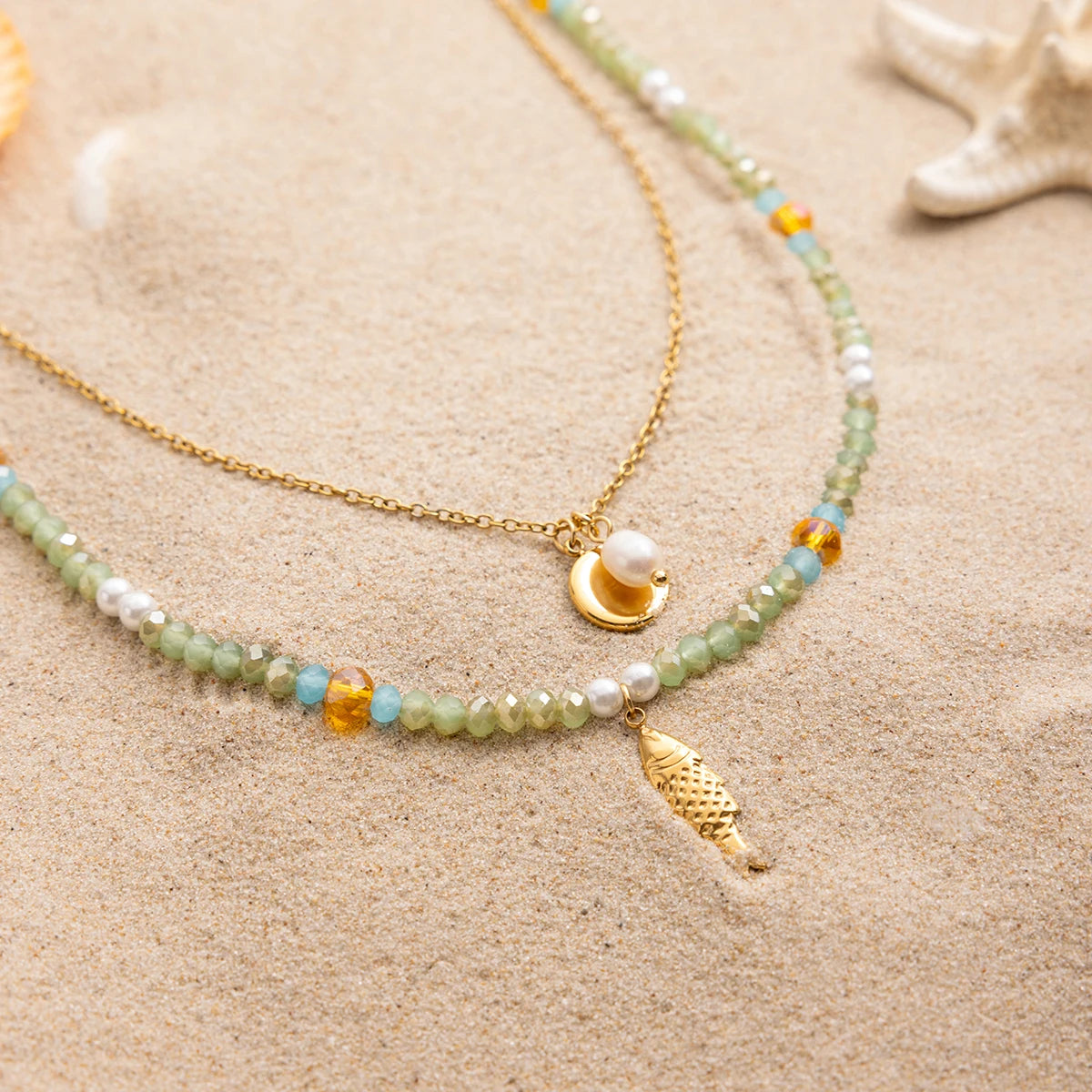 Summer Felling Necklace Set