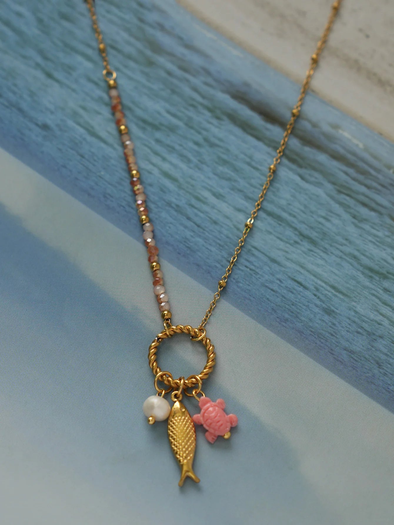 Pink Sunset Necklace