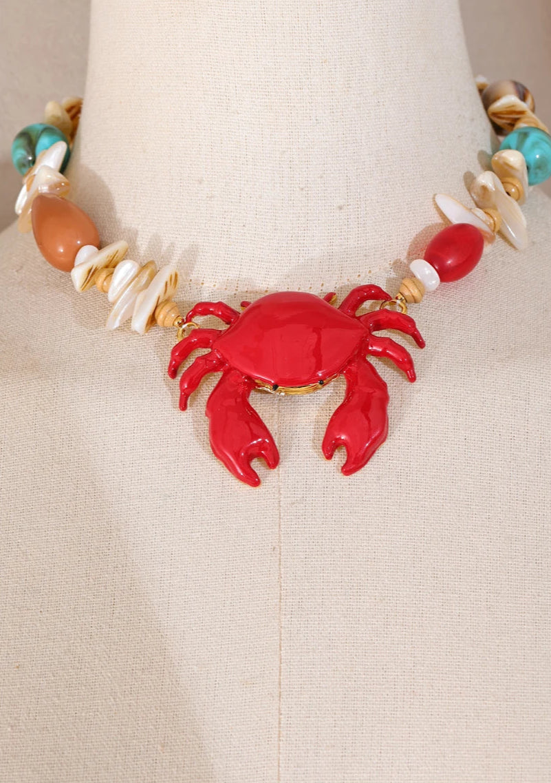 "Caranguejo" Necklace