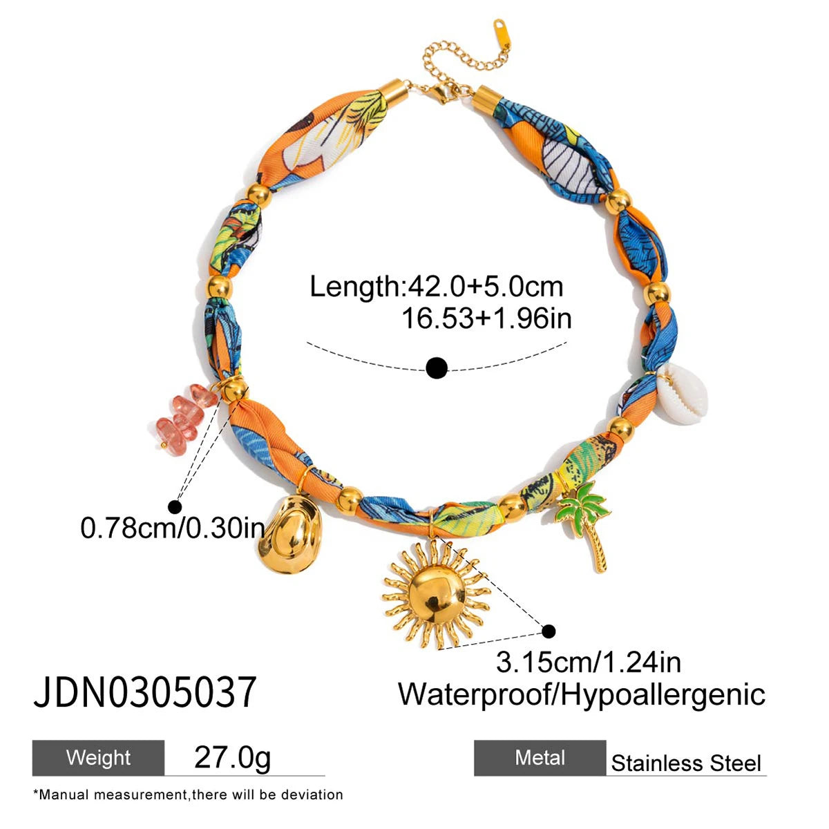 "Alegria de Verão" Necklace