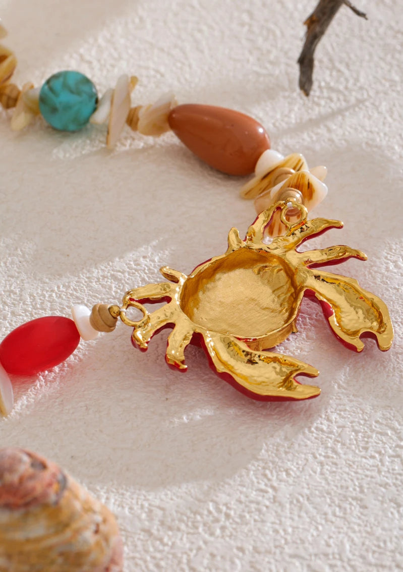 "Caranguejo" Necklace