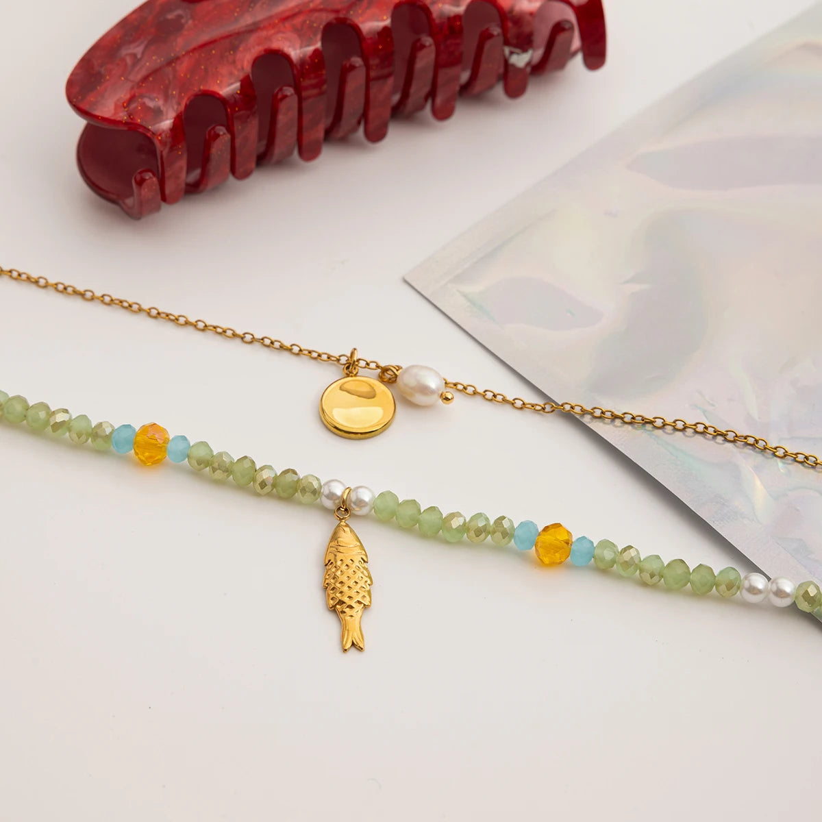 Summer Felling Necklace Set