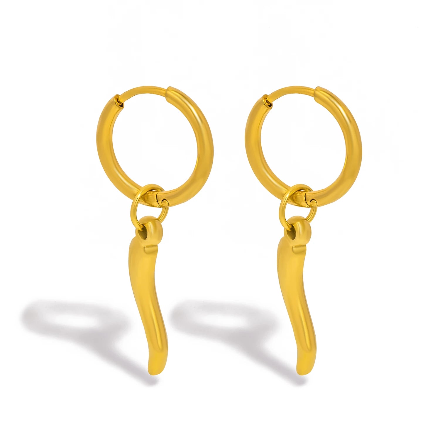 "Pimenta da Terra" Necklace 18k Gold Plated Stainless steel