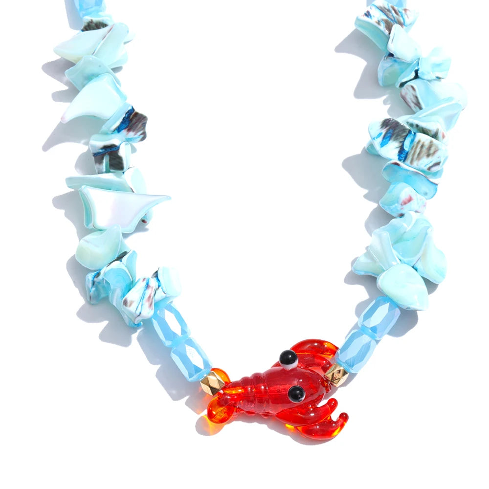 "Lagostim" Necklace & Bracelet
