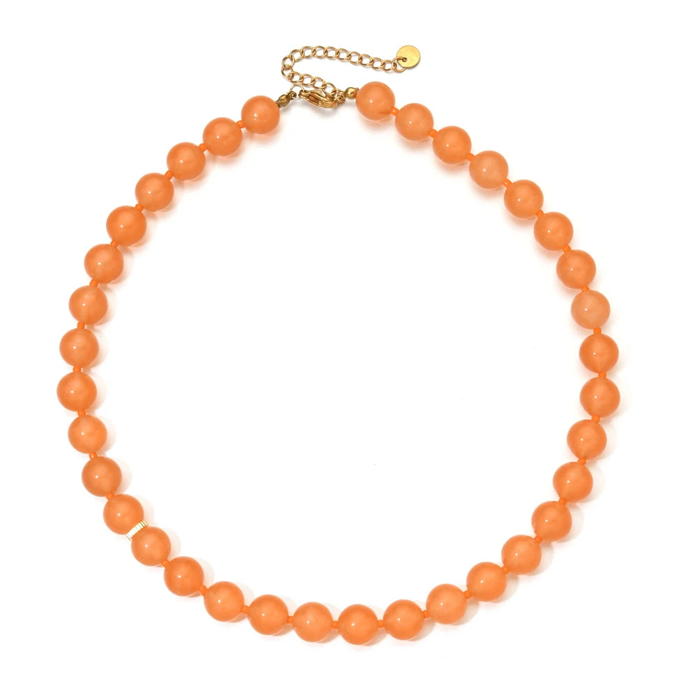 "Ilhas das Cores" Beaded Necklace