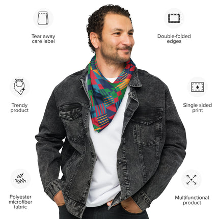 Pattern 1 - All-over print bandana