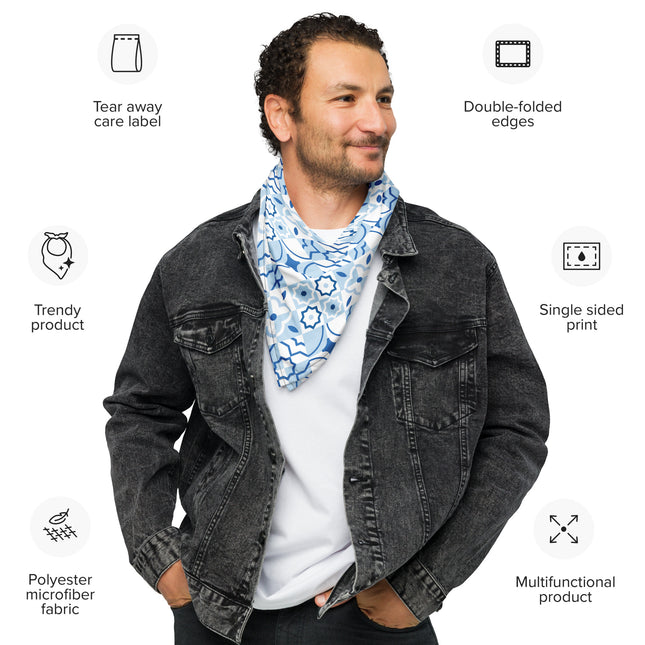 Tiles - All-over print bandana