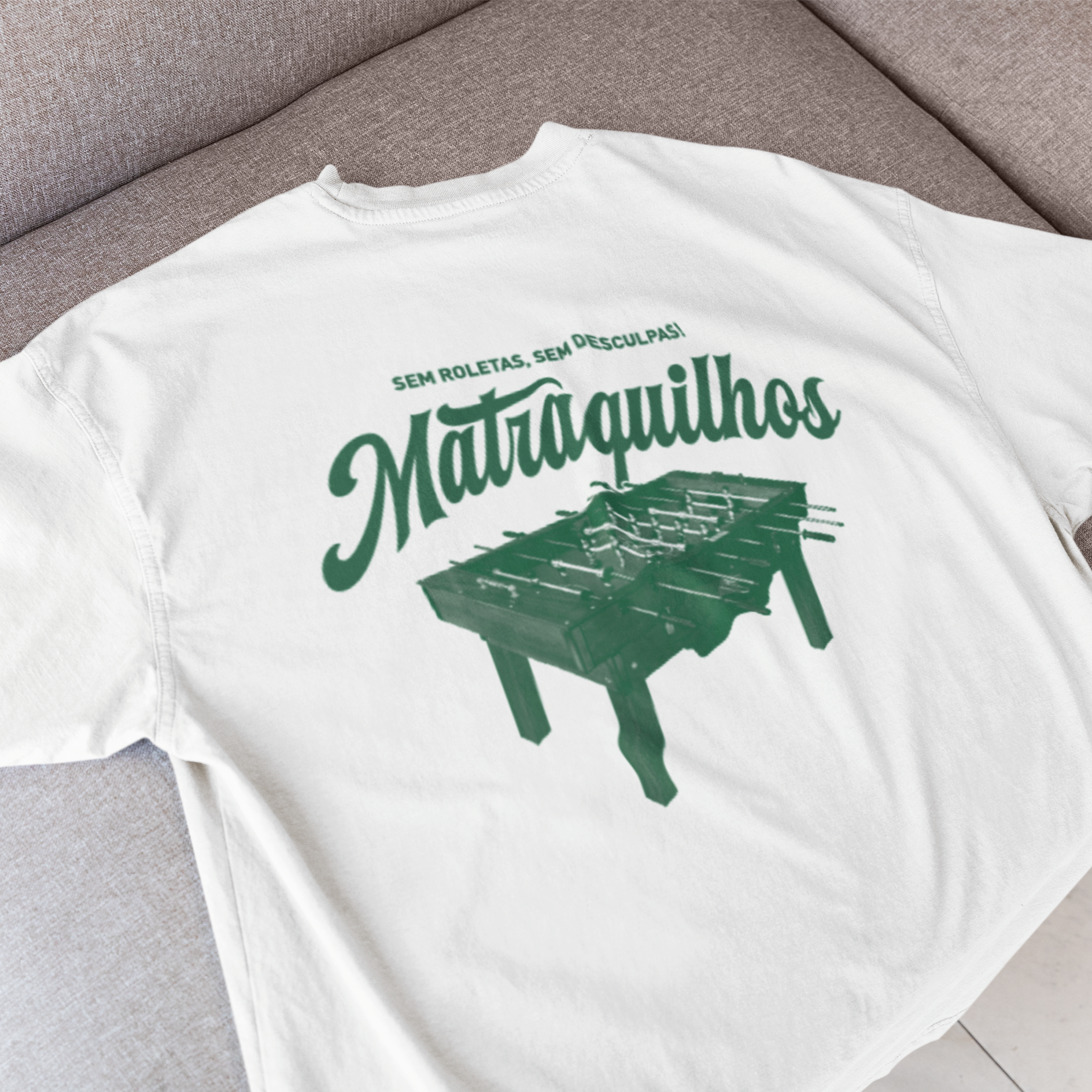 "Sem roletas! Sem desculpas! Matraquilhos" T-shirt