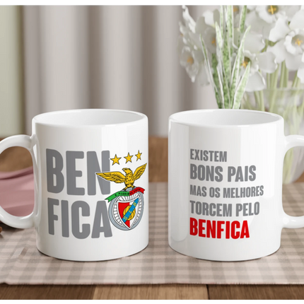 "Existem bons pais mas os melhores torcem pelo Benfica" Mug