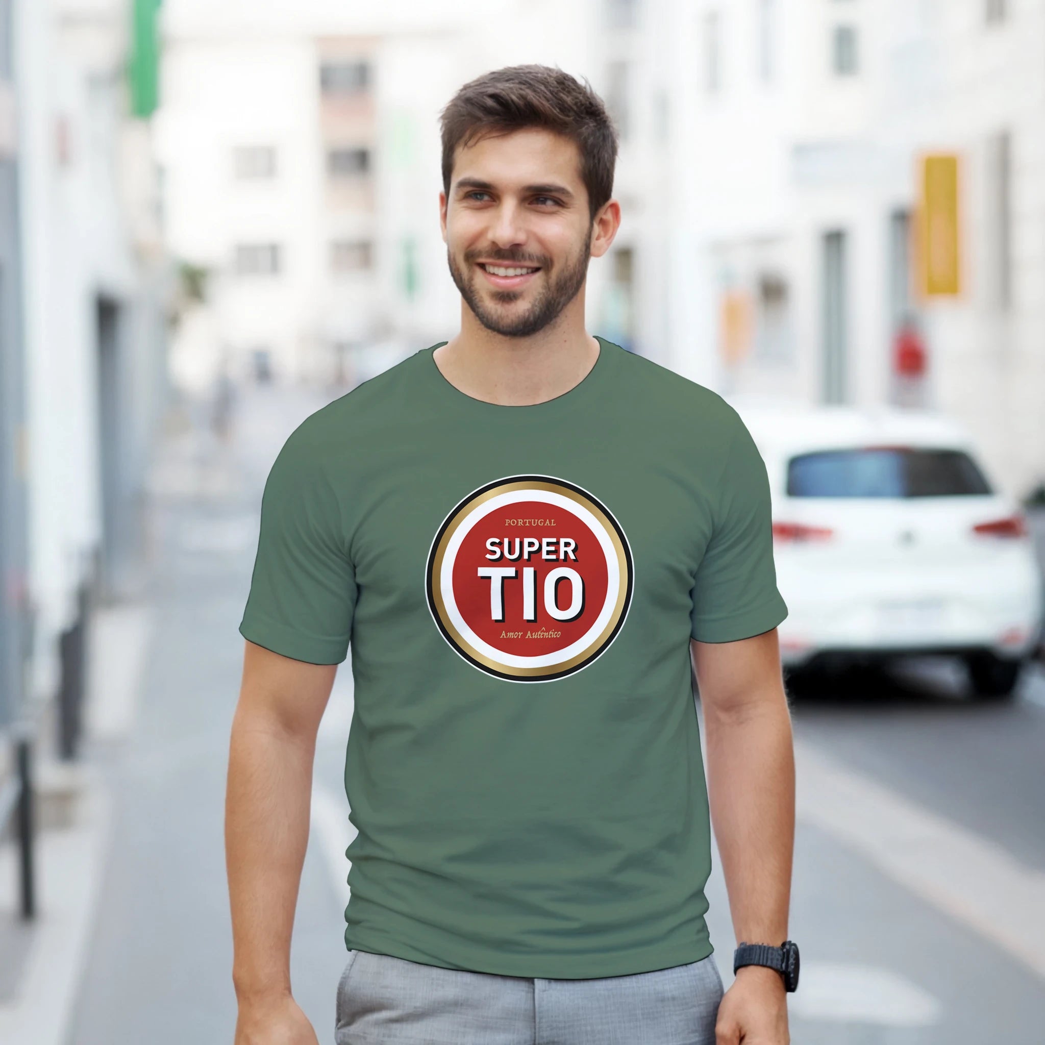"Super Tio - Amor Autêntico" T-shirt