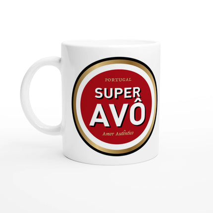 "Super Avô - Amor Autêntico" Mug