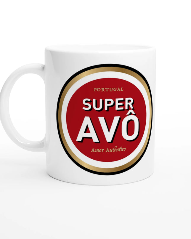 "Super Avô - Amor Autêntico" Mug
