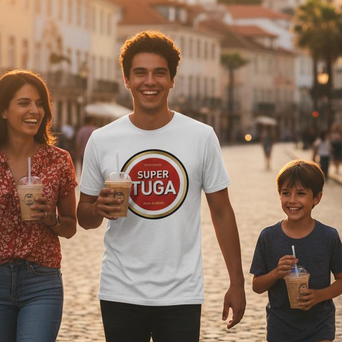"Super TUGA - Amor Autêntico" T-shirt