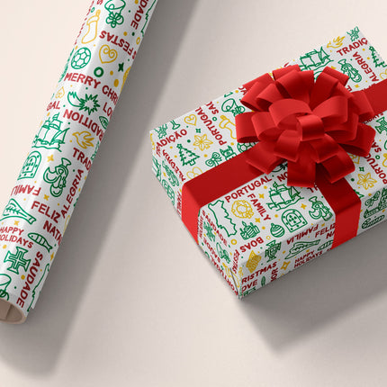 2 Rolls - Natal Portugal - Wrapping Paper / Papel de Embrulho (50x300cm) #1