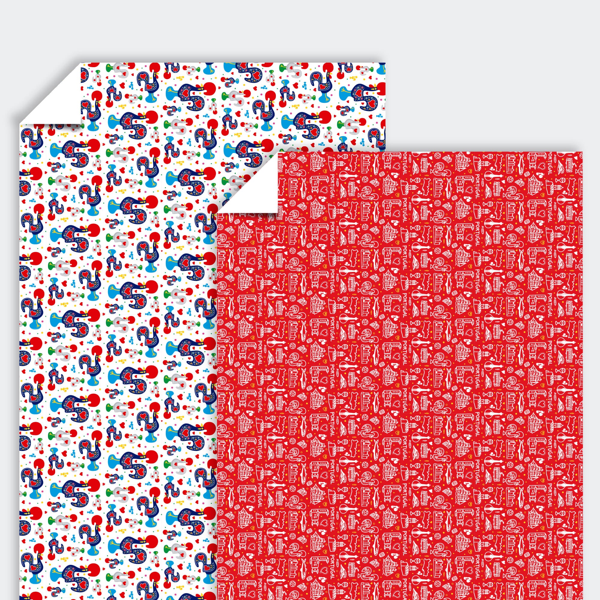 2 Rolls - Portugal - Wrapping Paper / Papel de Embrulho (50x300cm) #2