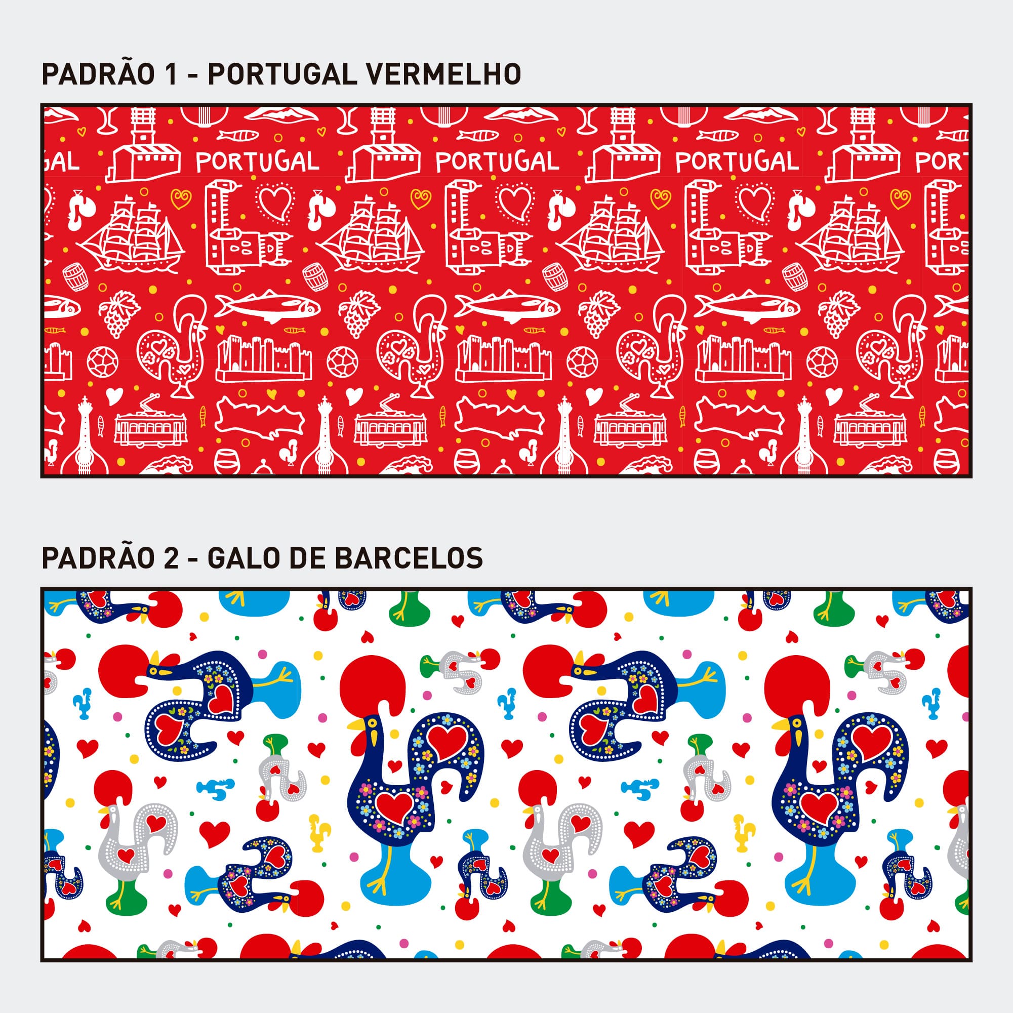 2 Rolls - Portugal - Wrapping Paper / Papel de Embrulho (50x300cm) #2
