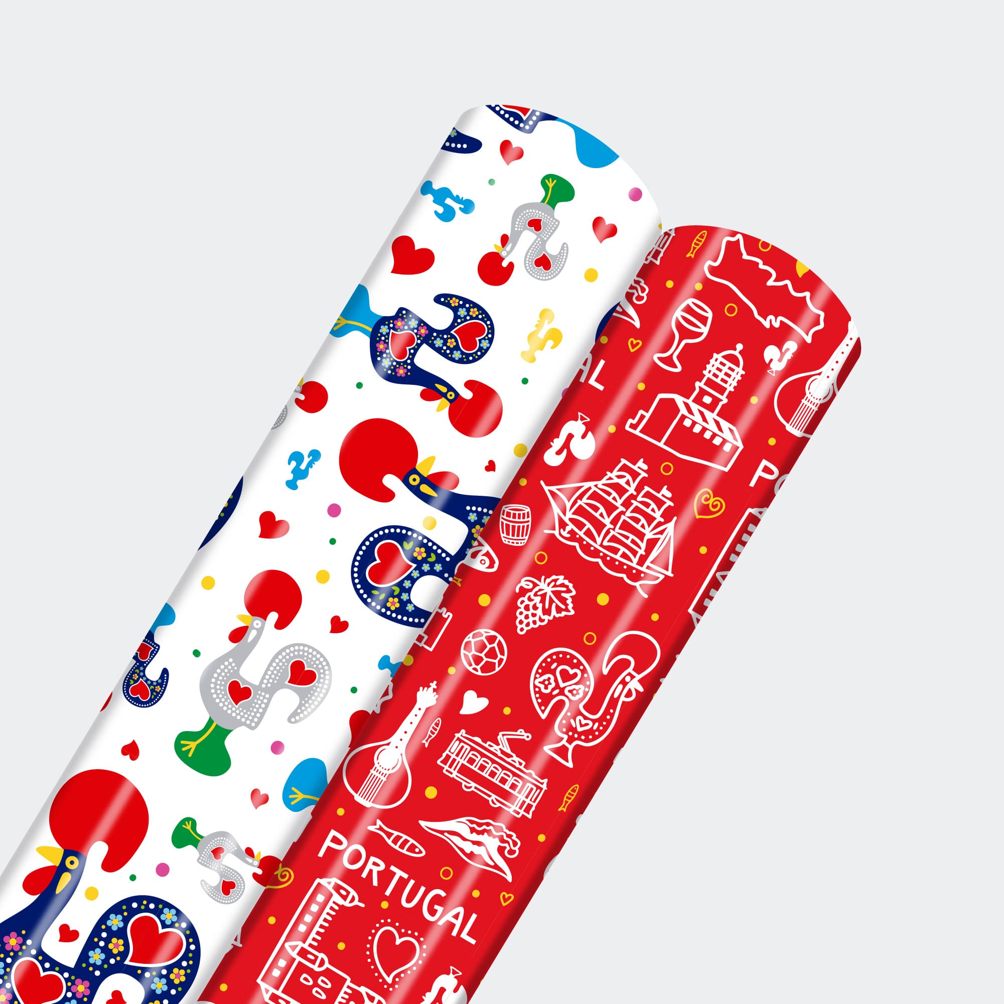 2 Rolls - Portugal - Wrapping Paper / Papel de Embrulho (50x300cm) #2