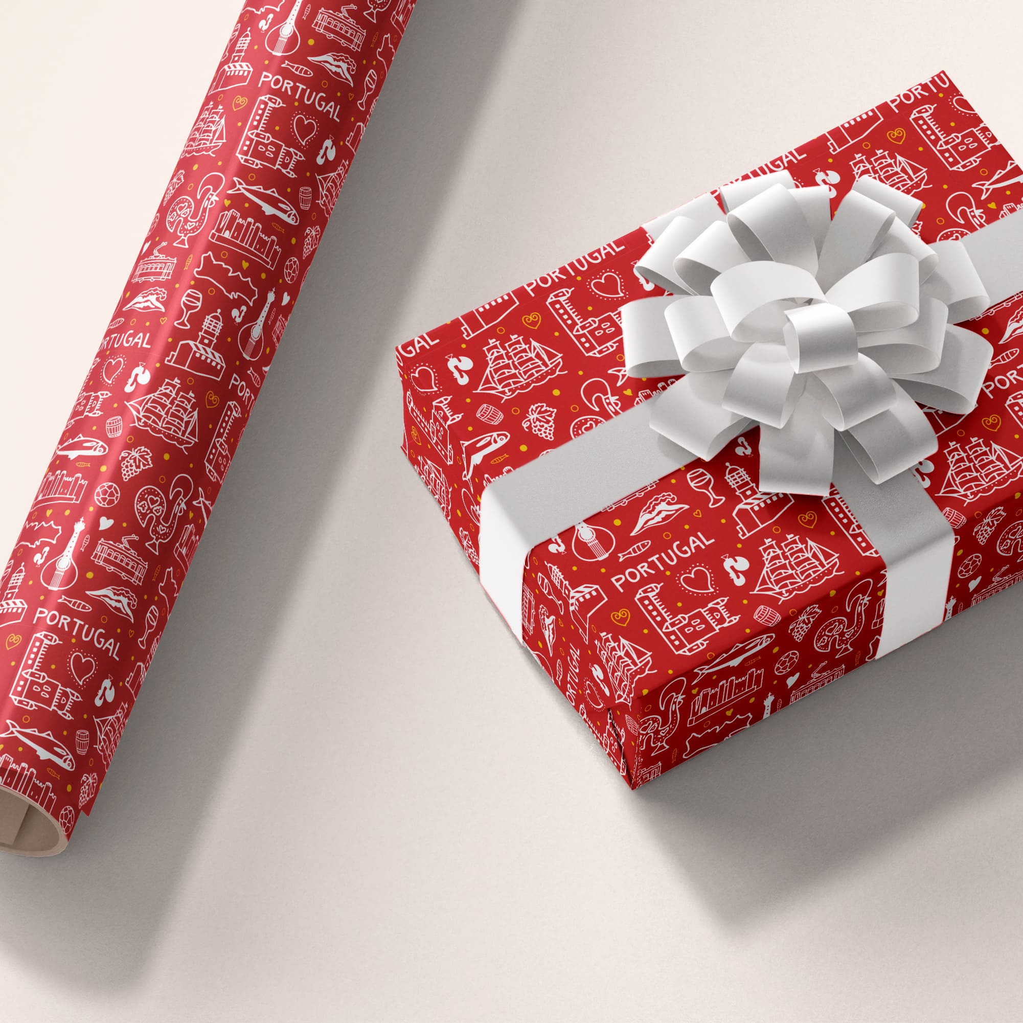 2 Rolls - Portugal - Wrapping Paper / Papel de Embrulho (50x300cm) #2