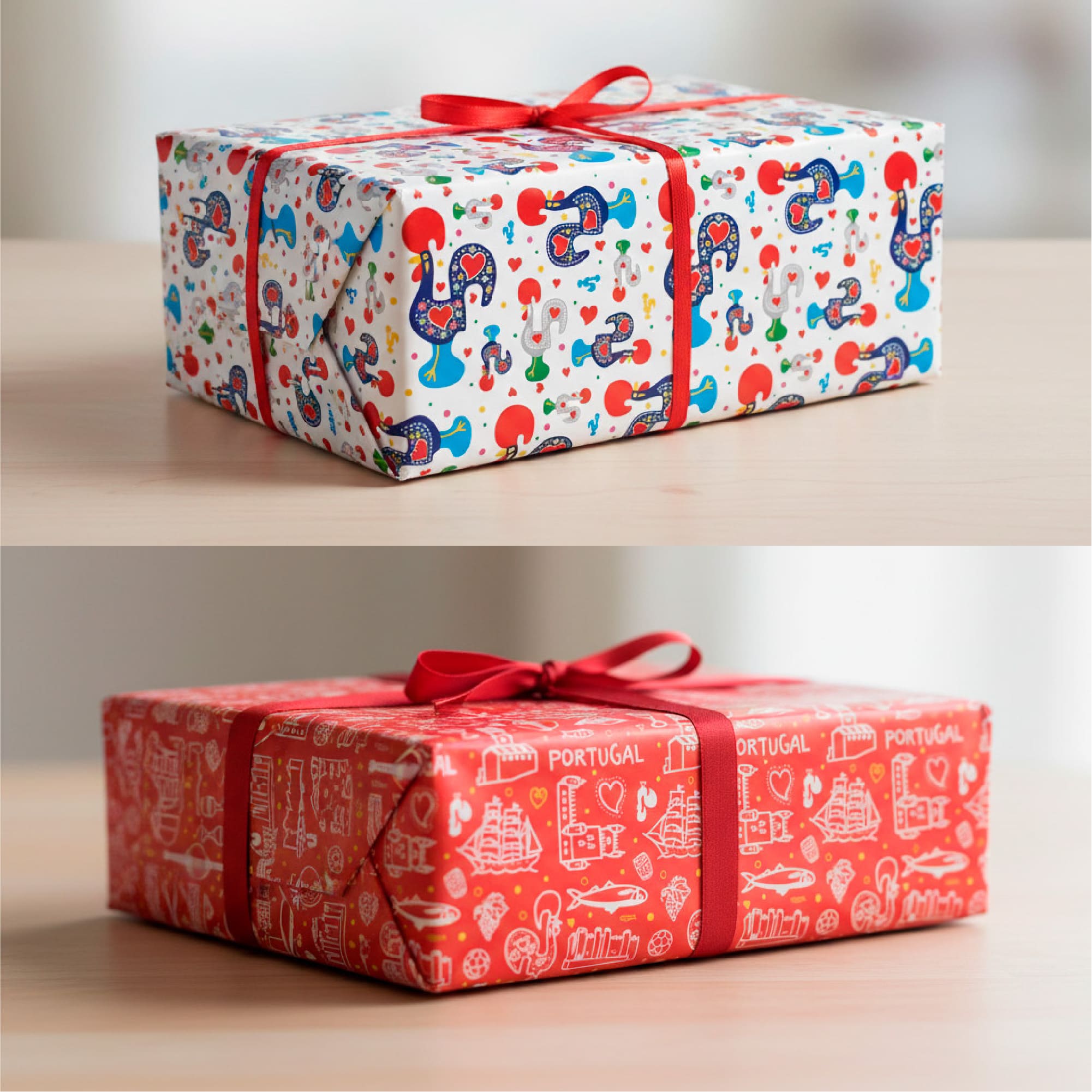 2 Rolls - Portugal - Wrapping Paper / Papel de Embrulho (50x300cm) #2