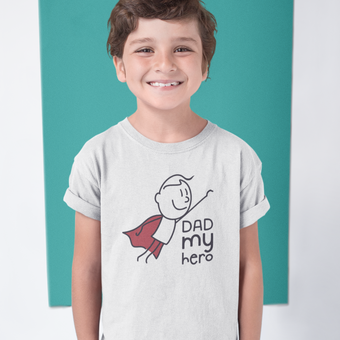 "Dad my hero" Kid T-shirt