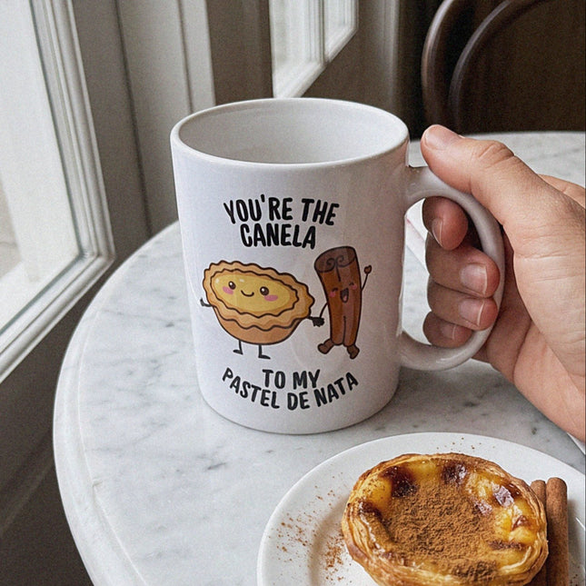 You're the canela to my pastel de nata mug