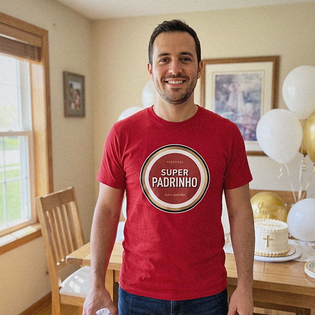 Super Padrinho Amor Autêntico t-shirt