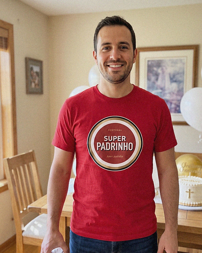 Super Padrinho Amor Autêntico t-shirt