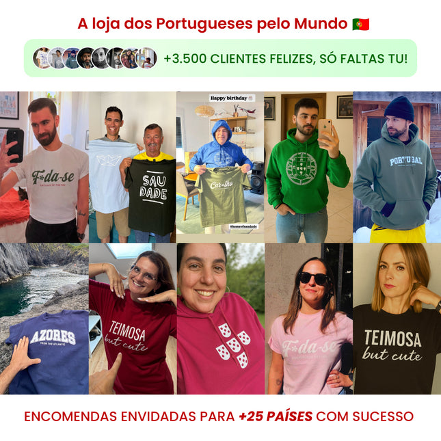 "F*da-se" T-shirt | Portuguese Gift