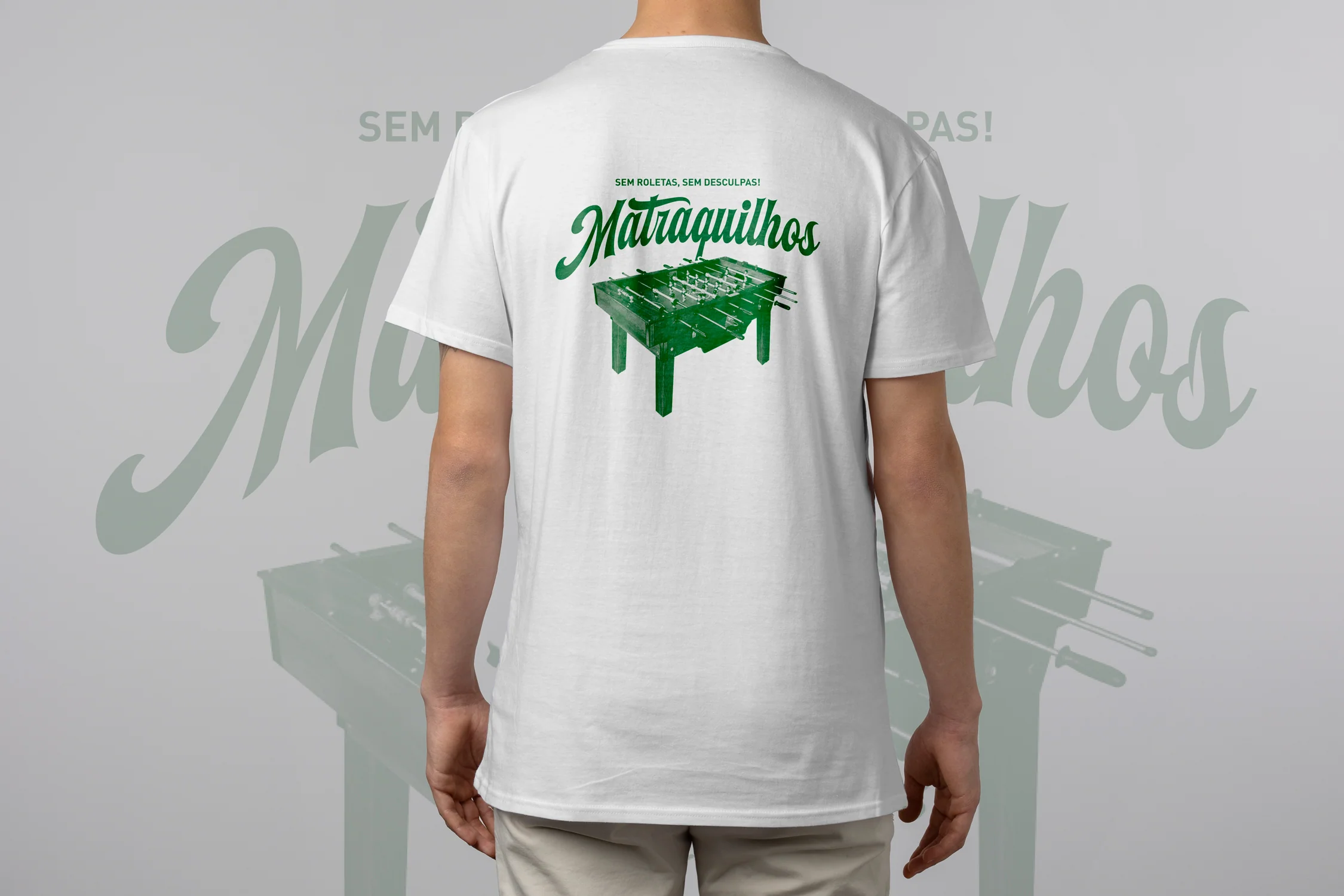 "Sem roletas! Sem desculpas! Matraquilhos" T-shirt