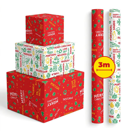 2 Rolls (NATAL) - Wrapping Paper (50x300cm) #1
