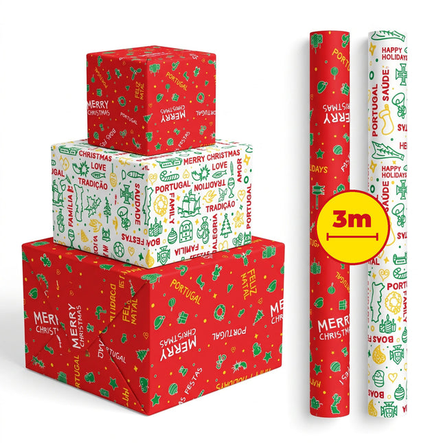 2 Rolls (NATAL) - Wrapping Paper (50x300cm) #1