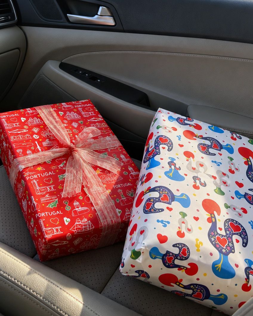 Home of Saudade wrapping paper