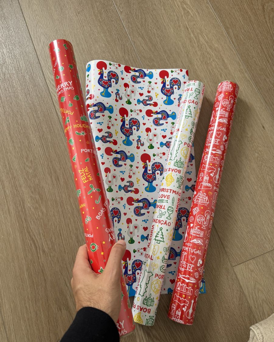 Home of Saudade wrapping paper