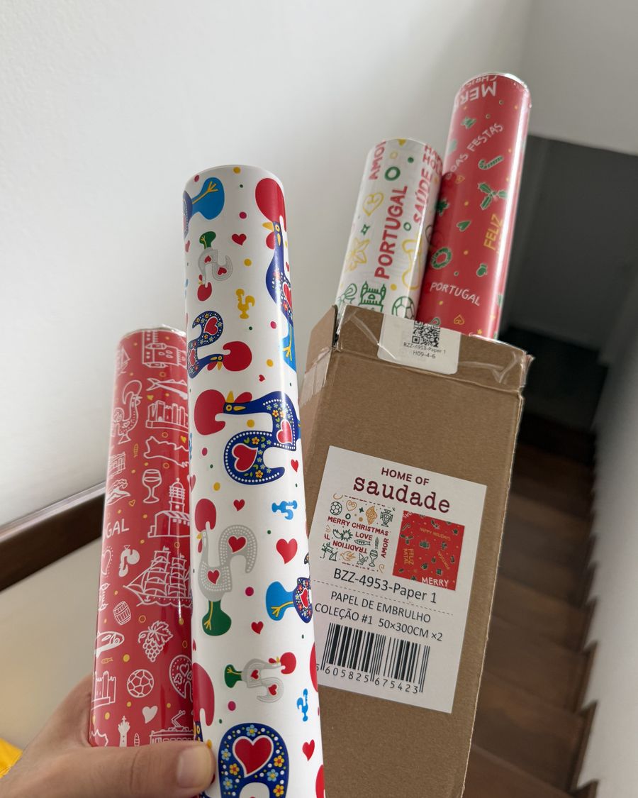 Home of Saudade wrapping paper