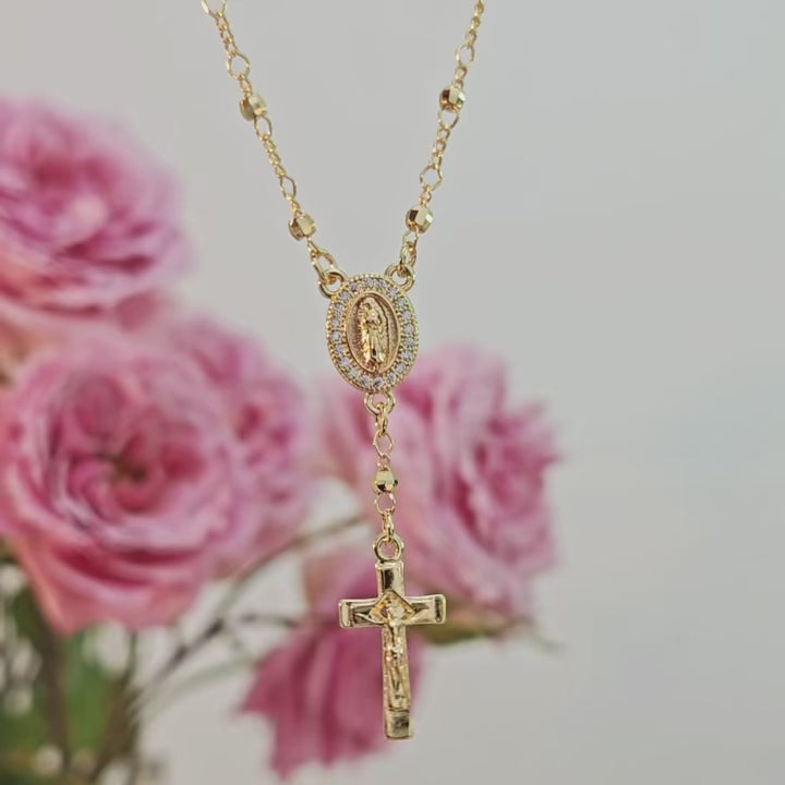 Heritage Rosary Bracelet Gold Plated