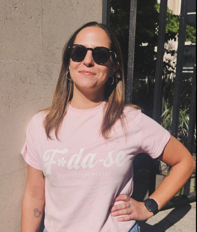 "F*da-se Portuguese Poetry" T-shirt