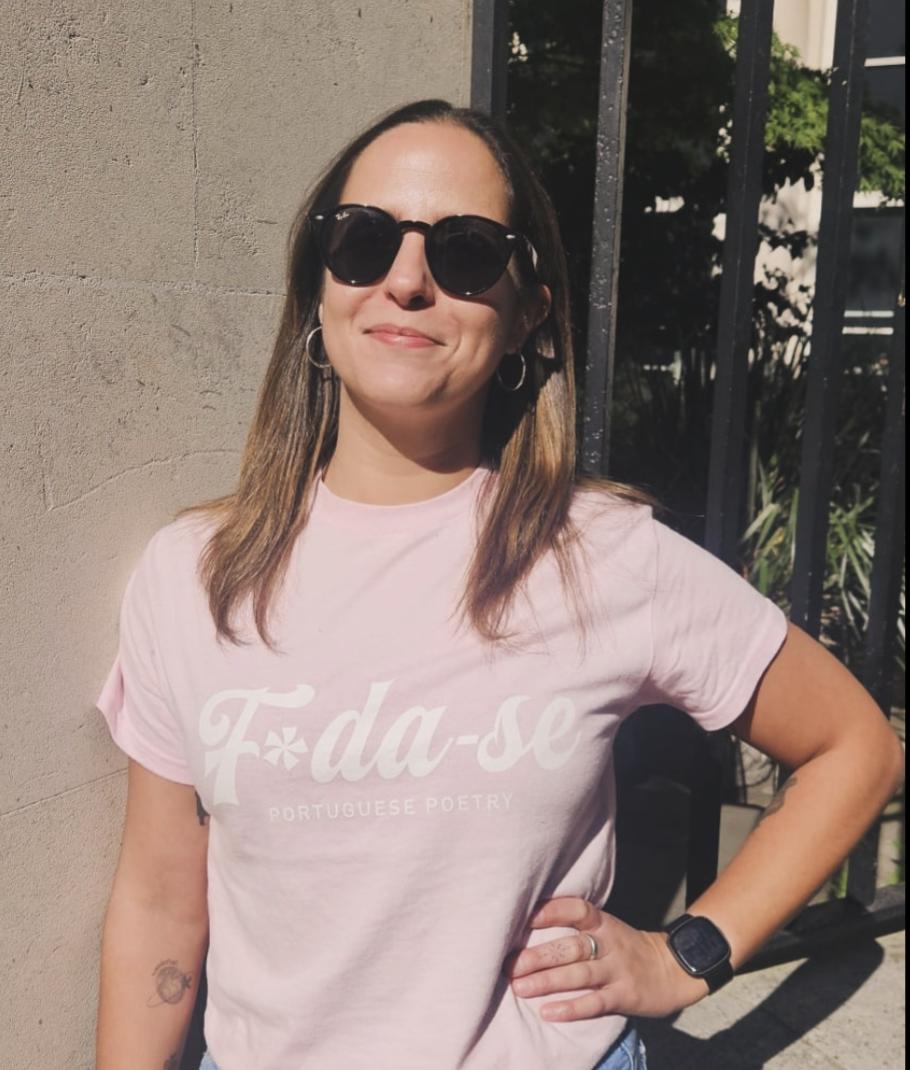 "F*da-se Portuguese Poetry" T-shirt