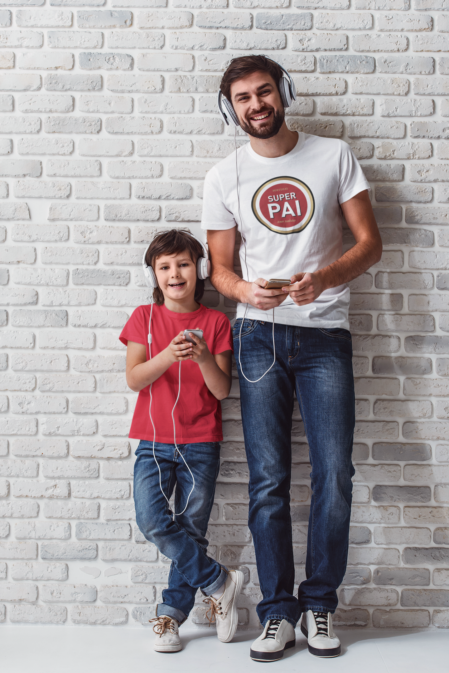 "Super Pai - Amor Autêntico" T-shirt