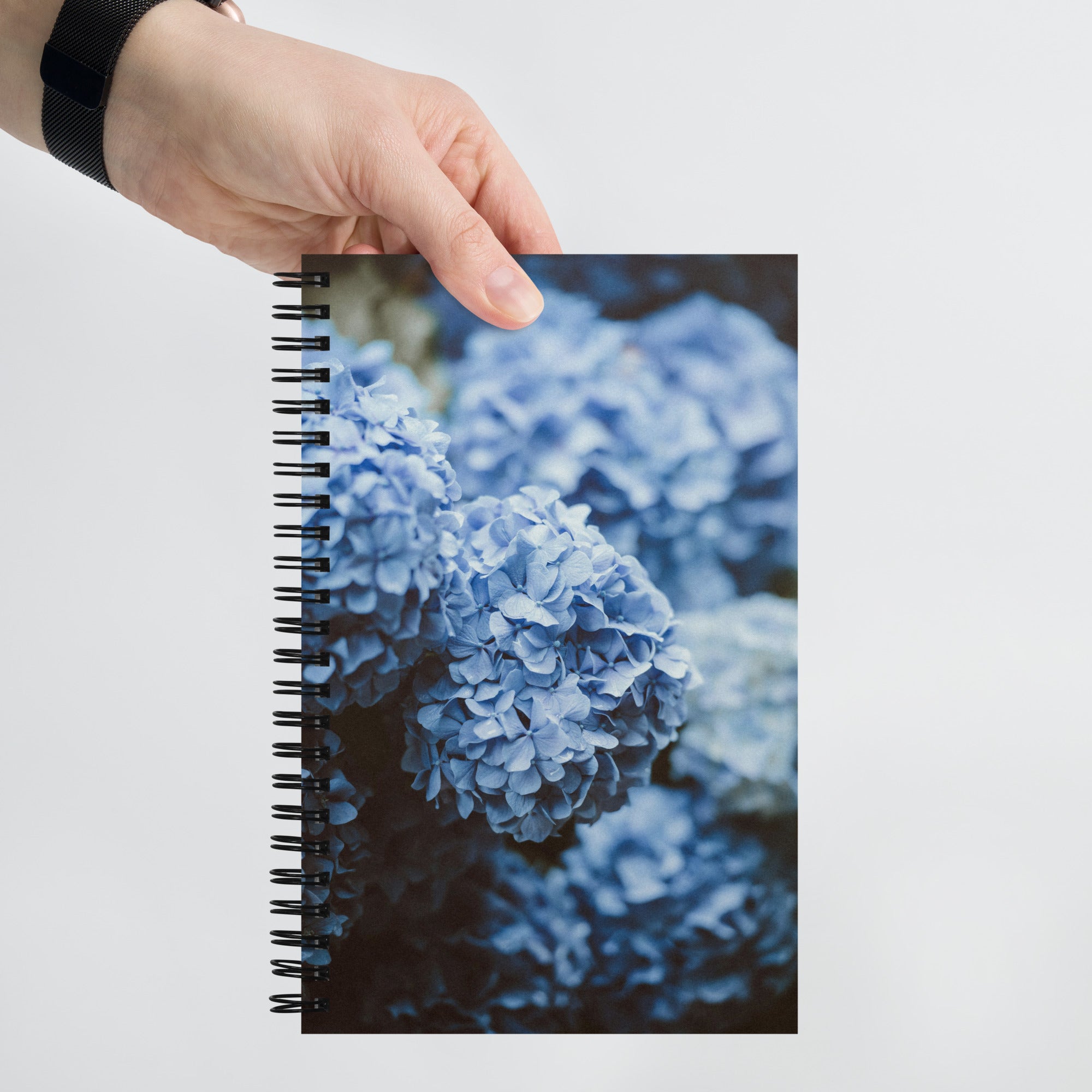 Hydrangeas 1 - Spiral notebook