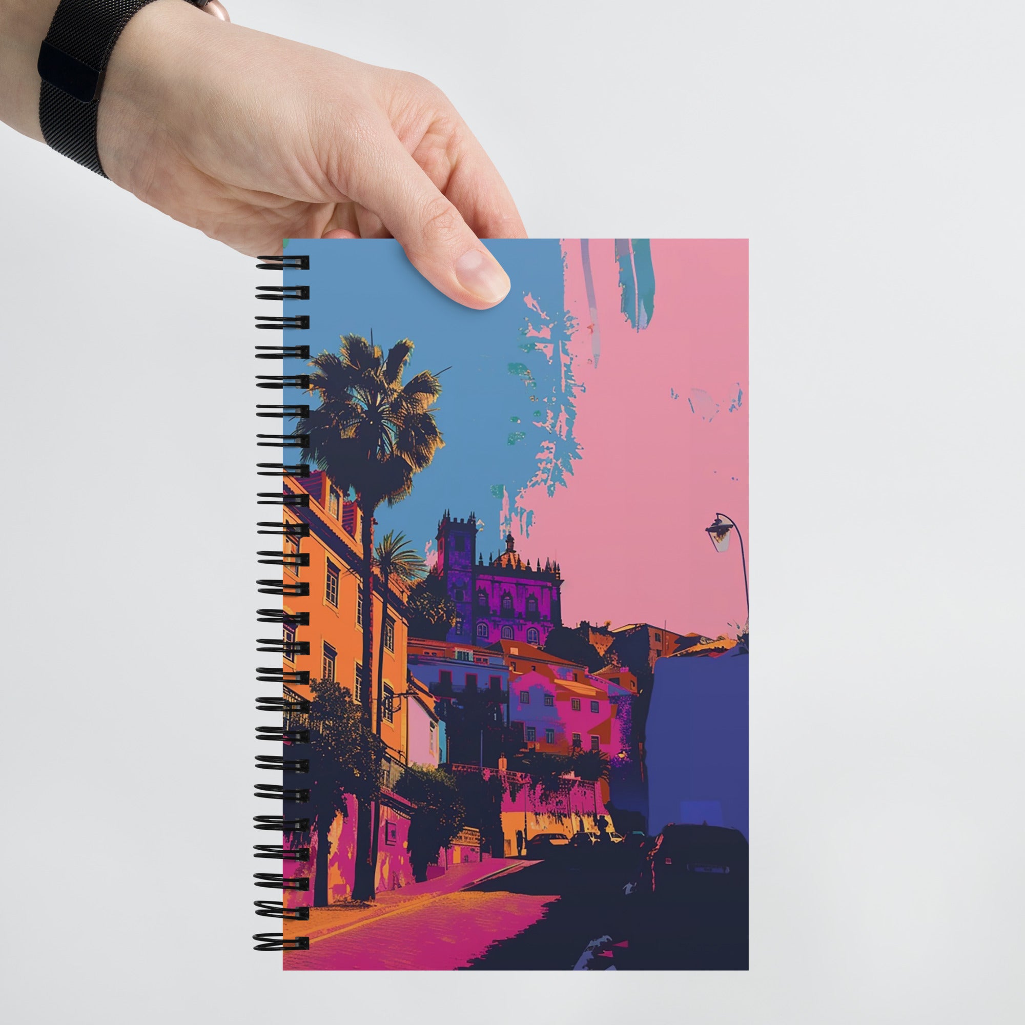 Lisbon 2 - Spiral notebook