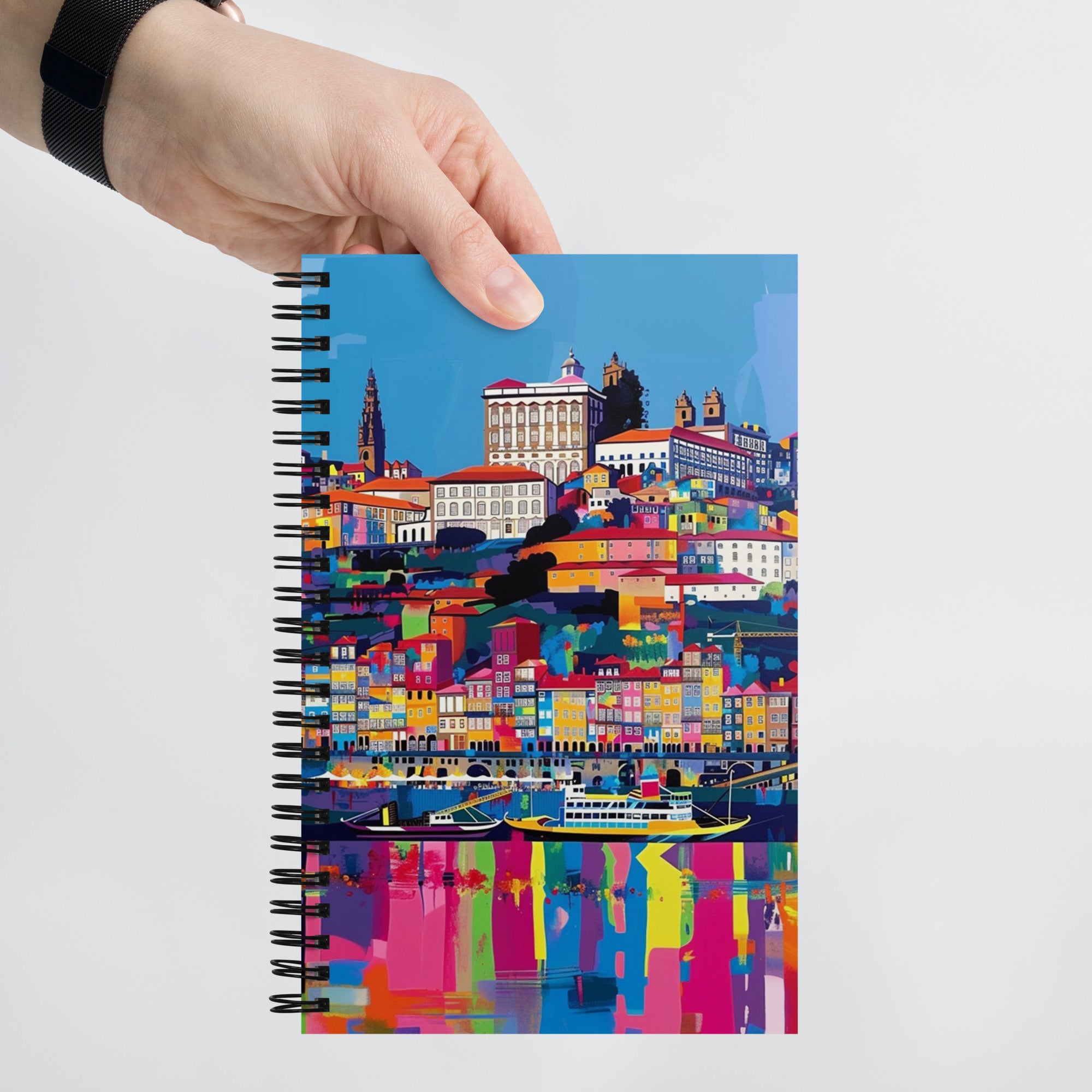 Porto Pop Art - Spiral notebook