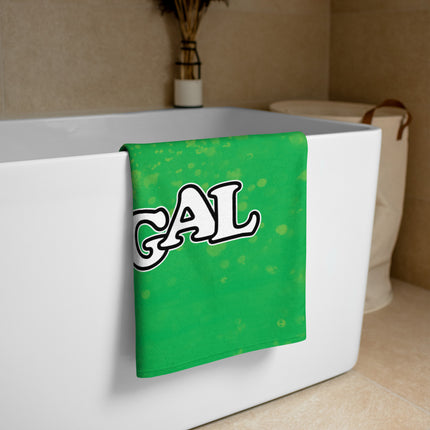 iLOVEportugal green - Towel