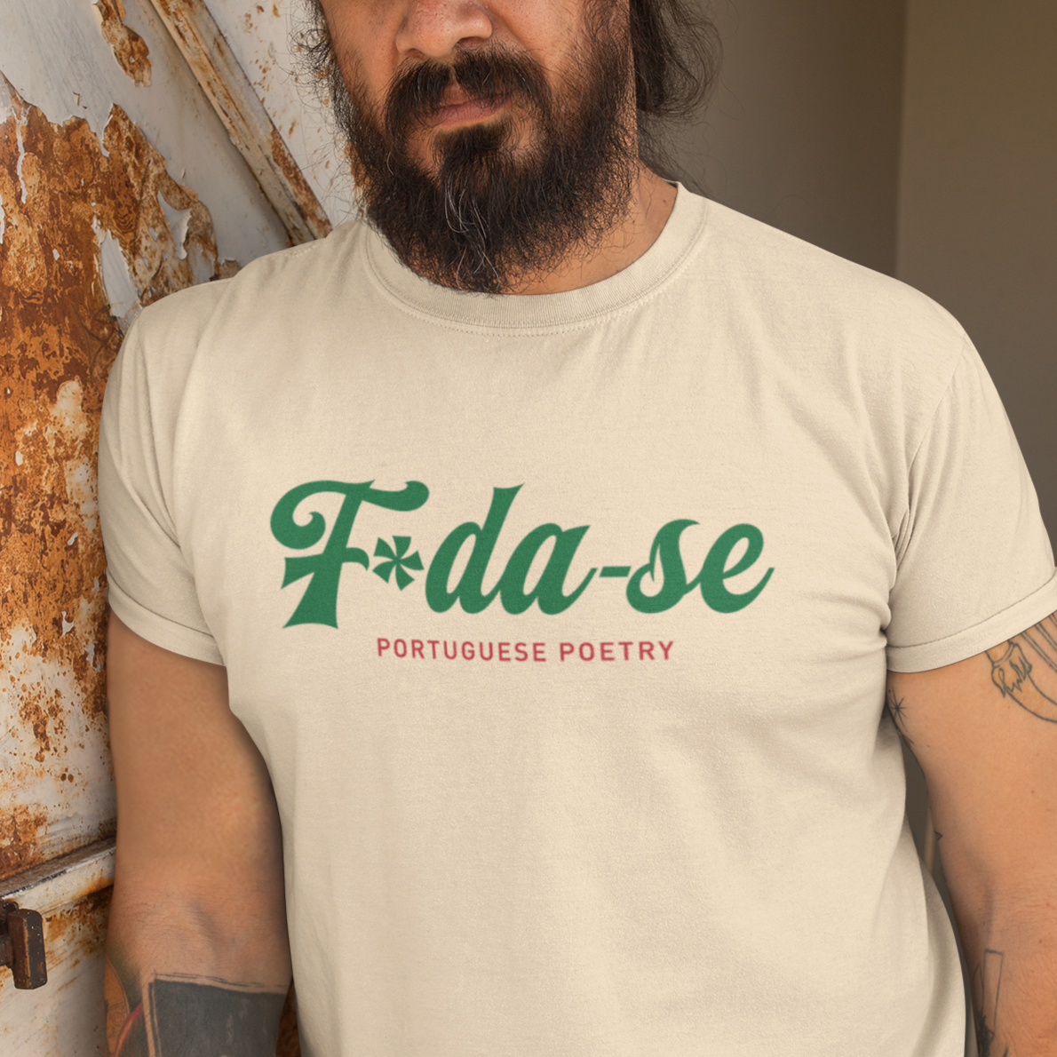 "F*da-se Portuguese Poetry" T-shirt